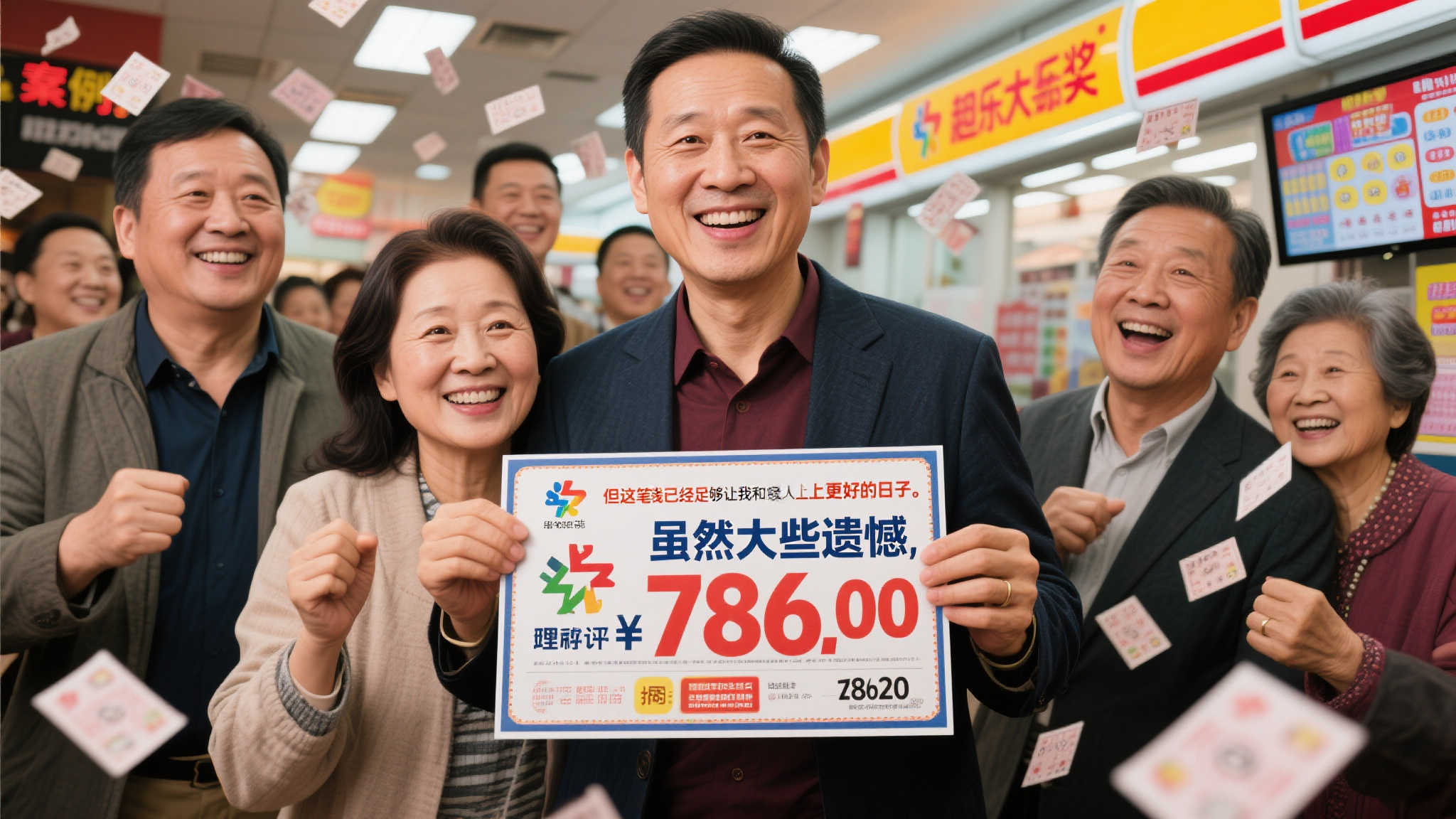 险失2.92亿！男子喜中大乐透786万，遗憾与亿万富翁擦肩而过