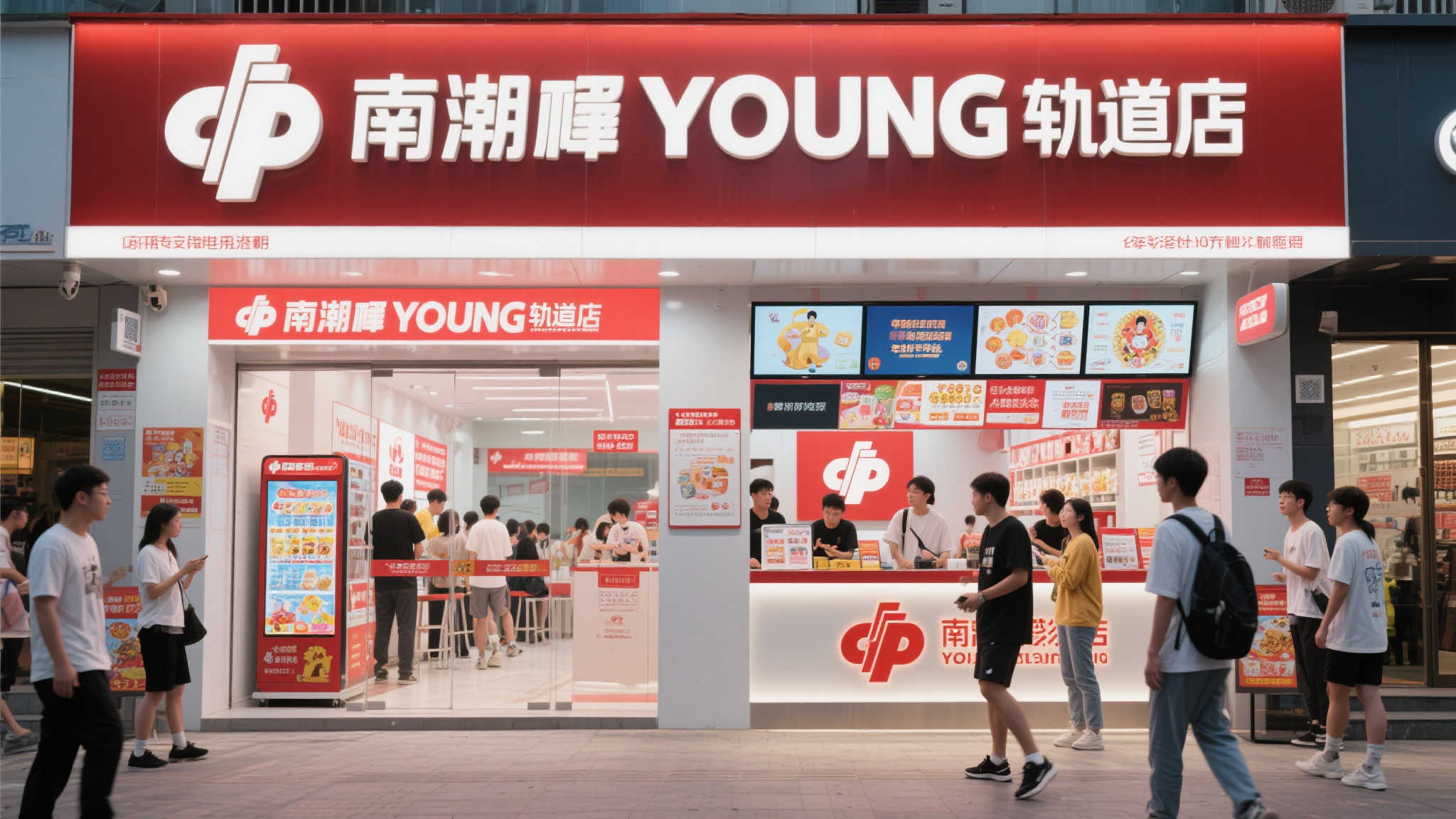 芜湖福彩YOUNG地铁店俘获年轻圈层 芜湖福彩YOUNG地铁店俘获年轻圈层