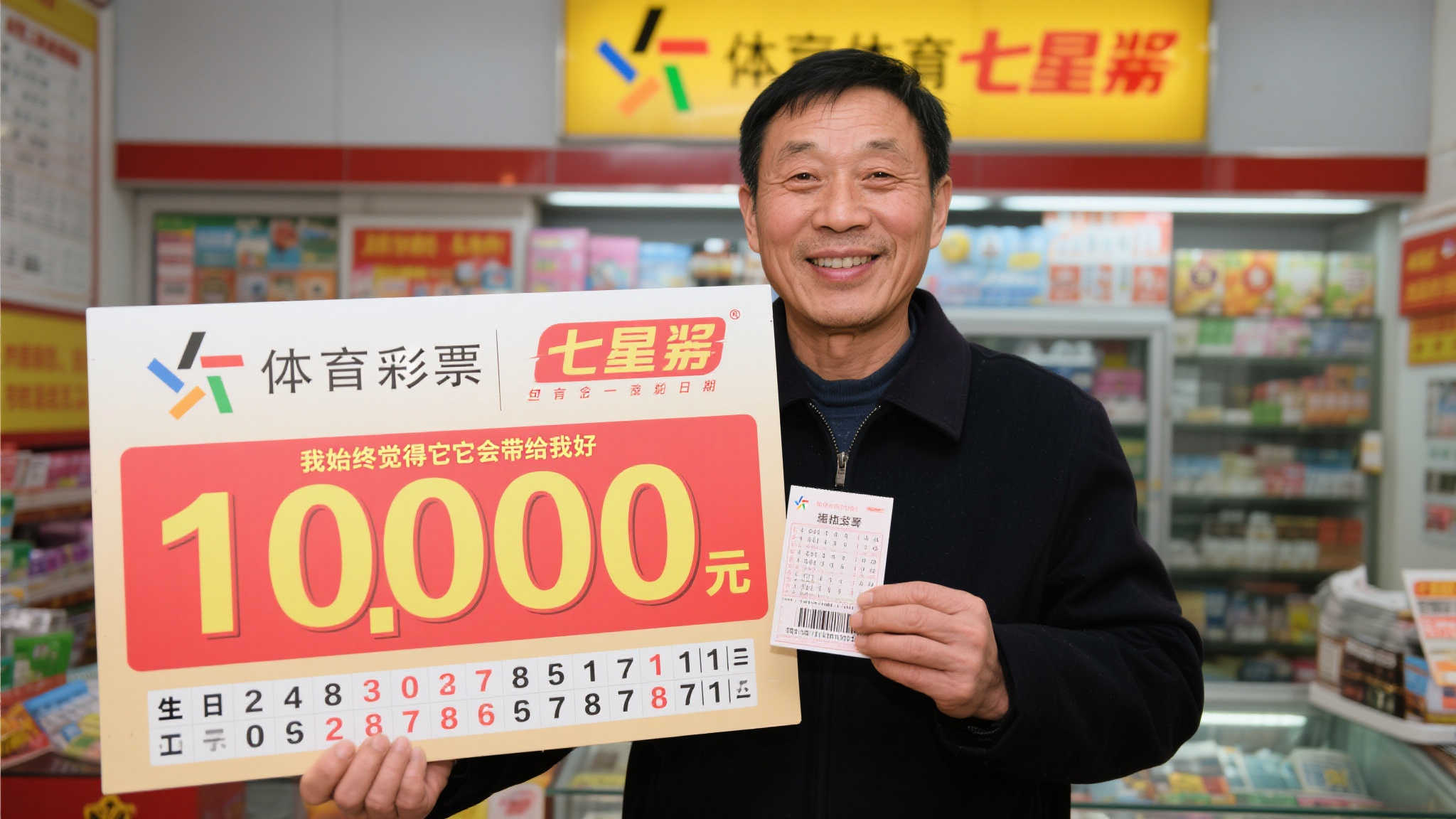 彩民坚持守号终获七星彩千万大奖:信念成就梦想 彩民坚持守号终获七星彩千万大奖:信念成就梦想