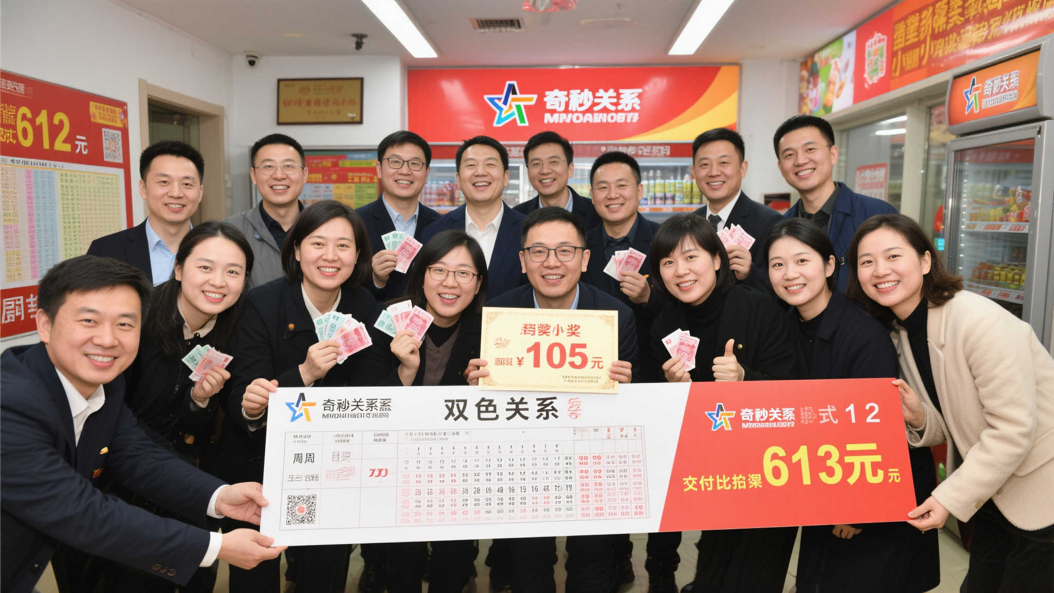 12人合买团喜中双色球613万 最高个人分得105万 12人合买团喜中双色球613万 最高个人分得105万