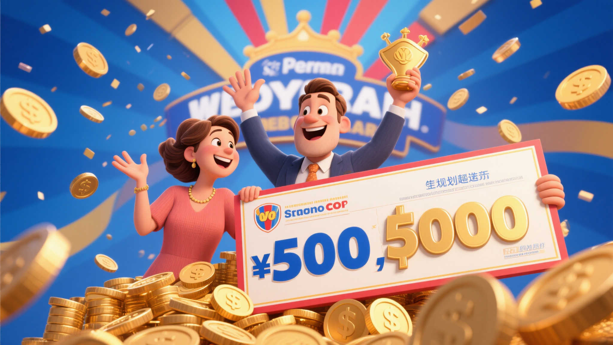 男子仅花10元机选福彩喜中599万 第一时间与家人共庆