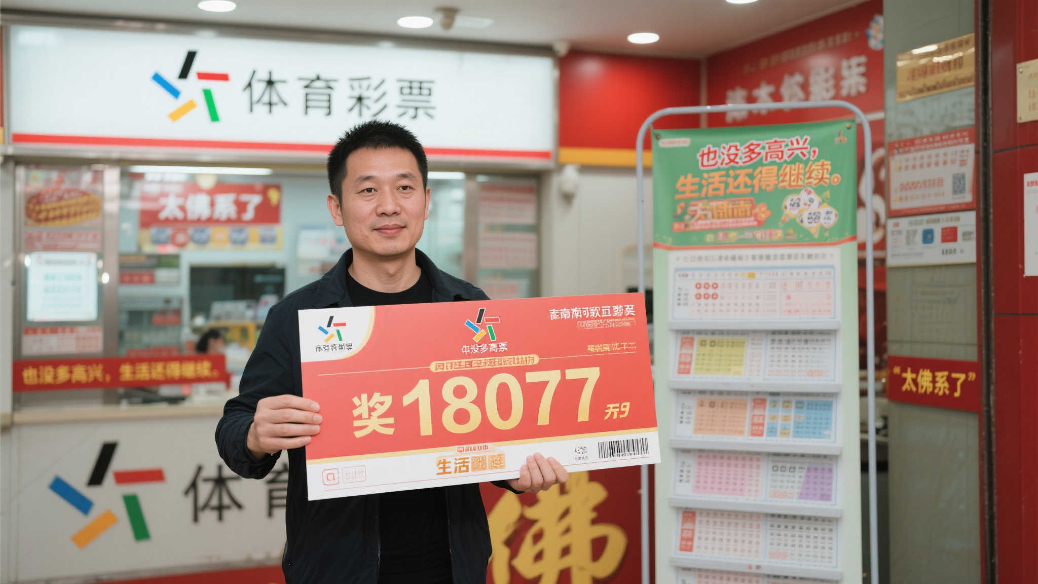 男子中体彩1807万淡然以对,每期投入仅二三百元 男子中体彩1807万淡然以对,每期投入仅二三百元