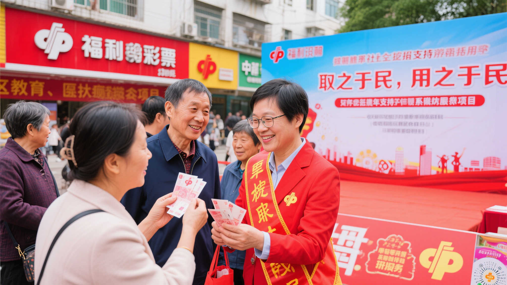 福彩公益携手营销活动共同亮相湘西州