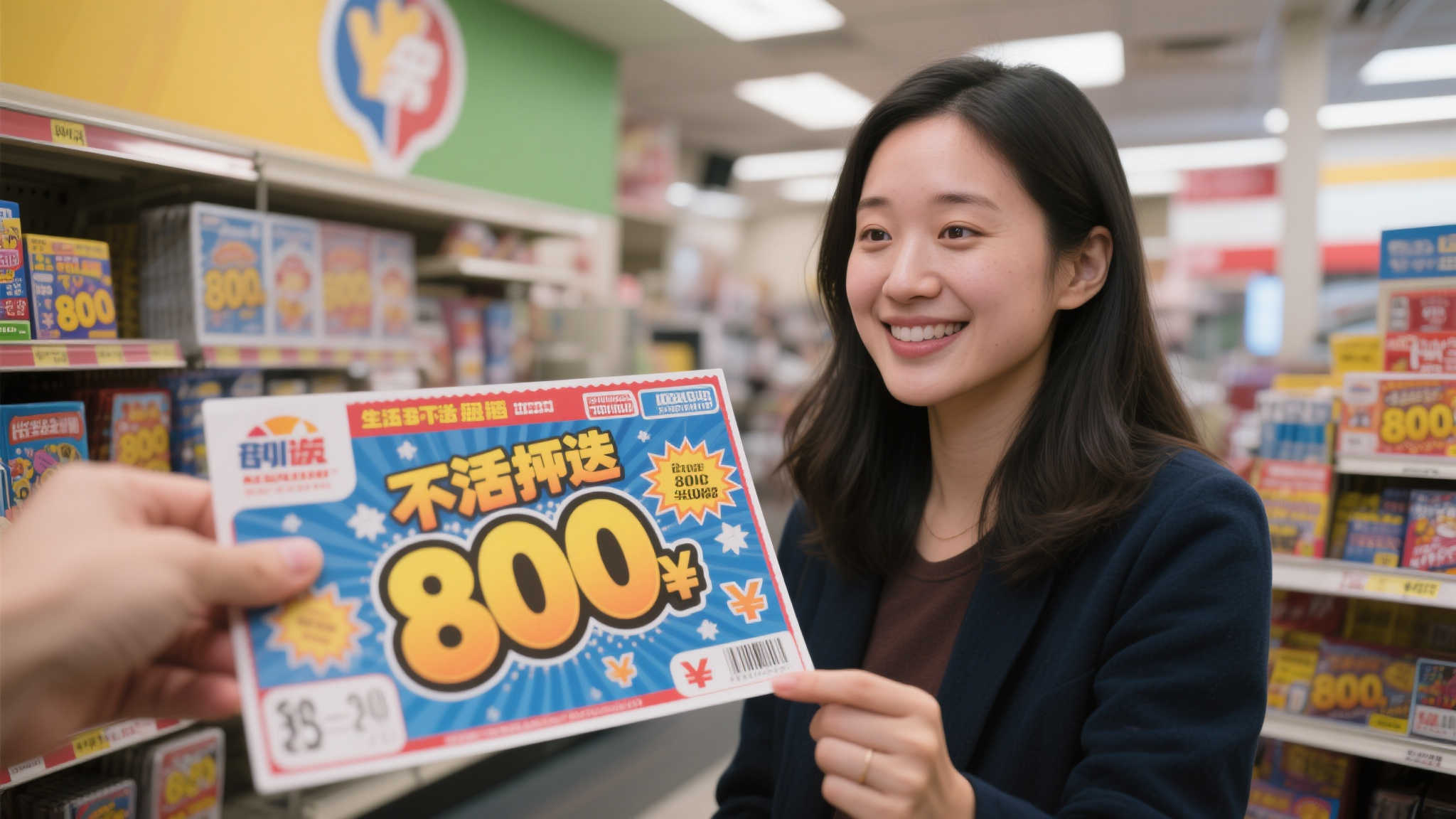 险些错失大奖！女子犹豫后刮刮乐喜中80万