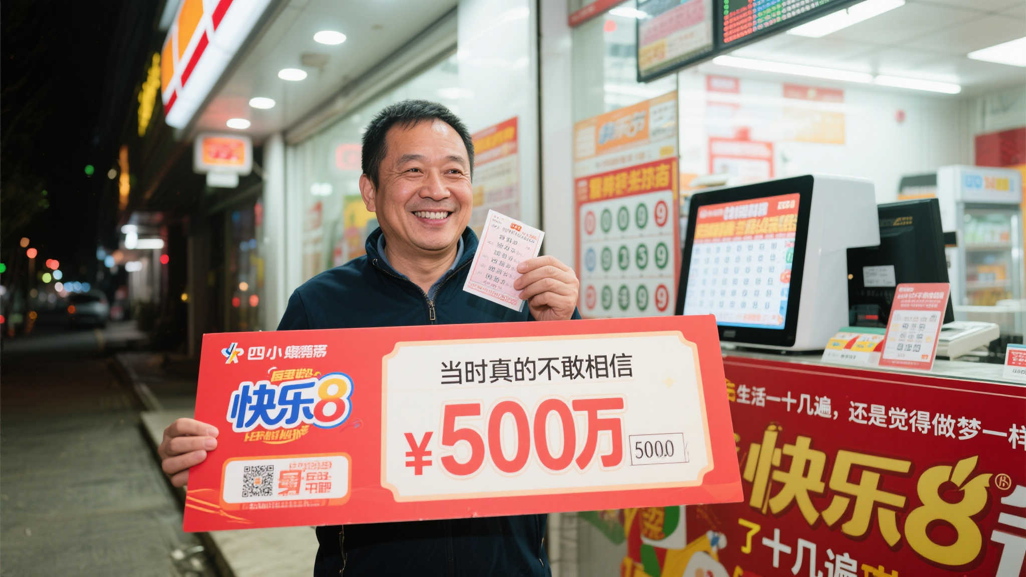 商人喜中快乐8玩法500万大奖 兴奋整夜难眠