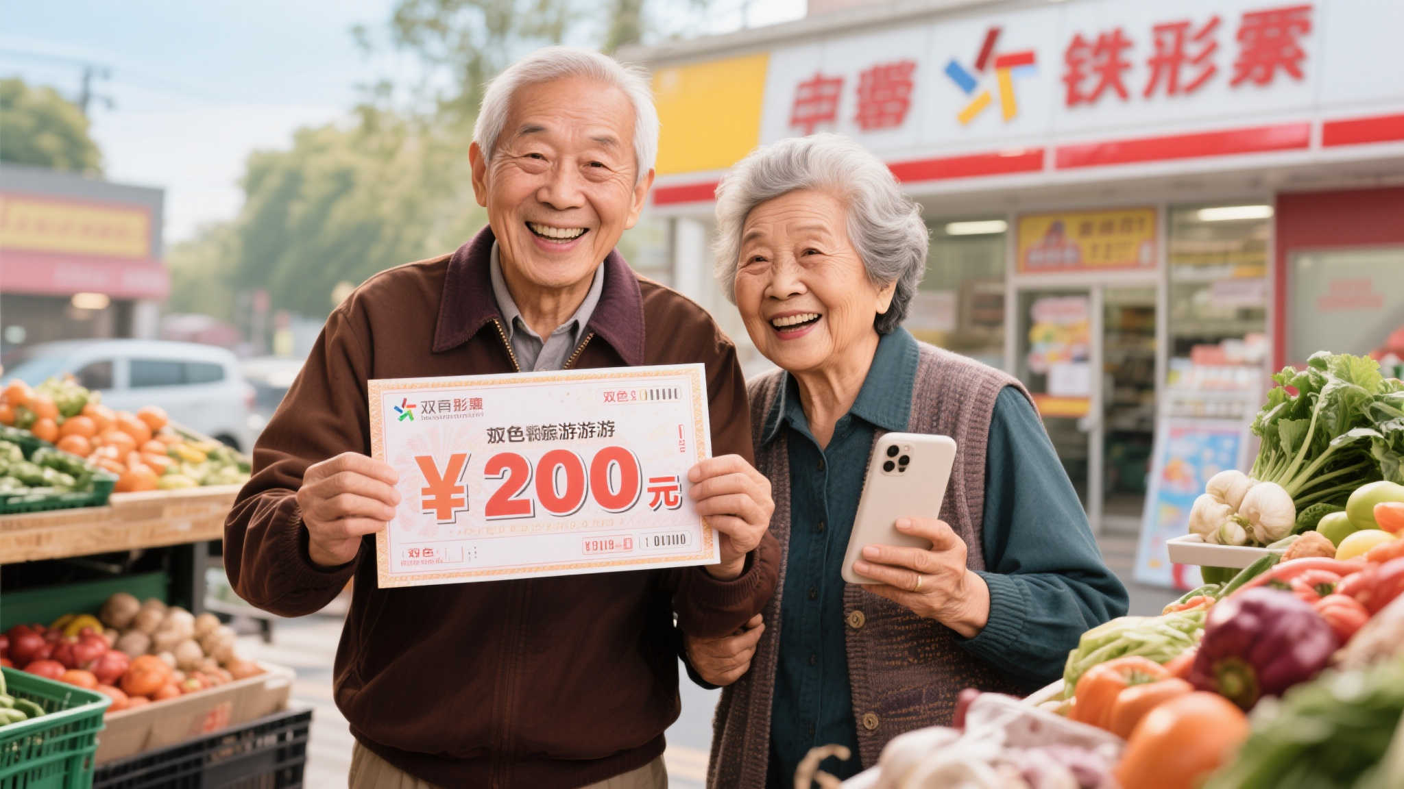 铁粉机选双色球揽20万 携老伴开启旅游新篇章