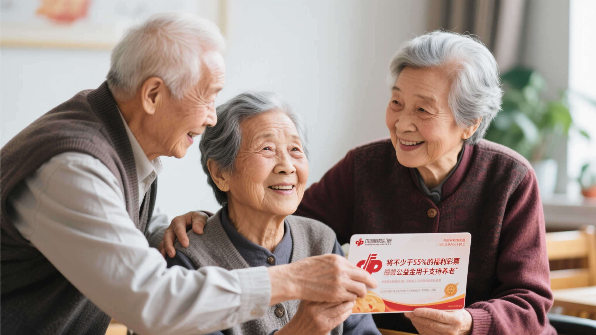 今年起，超55%的福利彩票公益金将专项用于养老服务支持