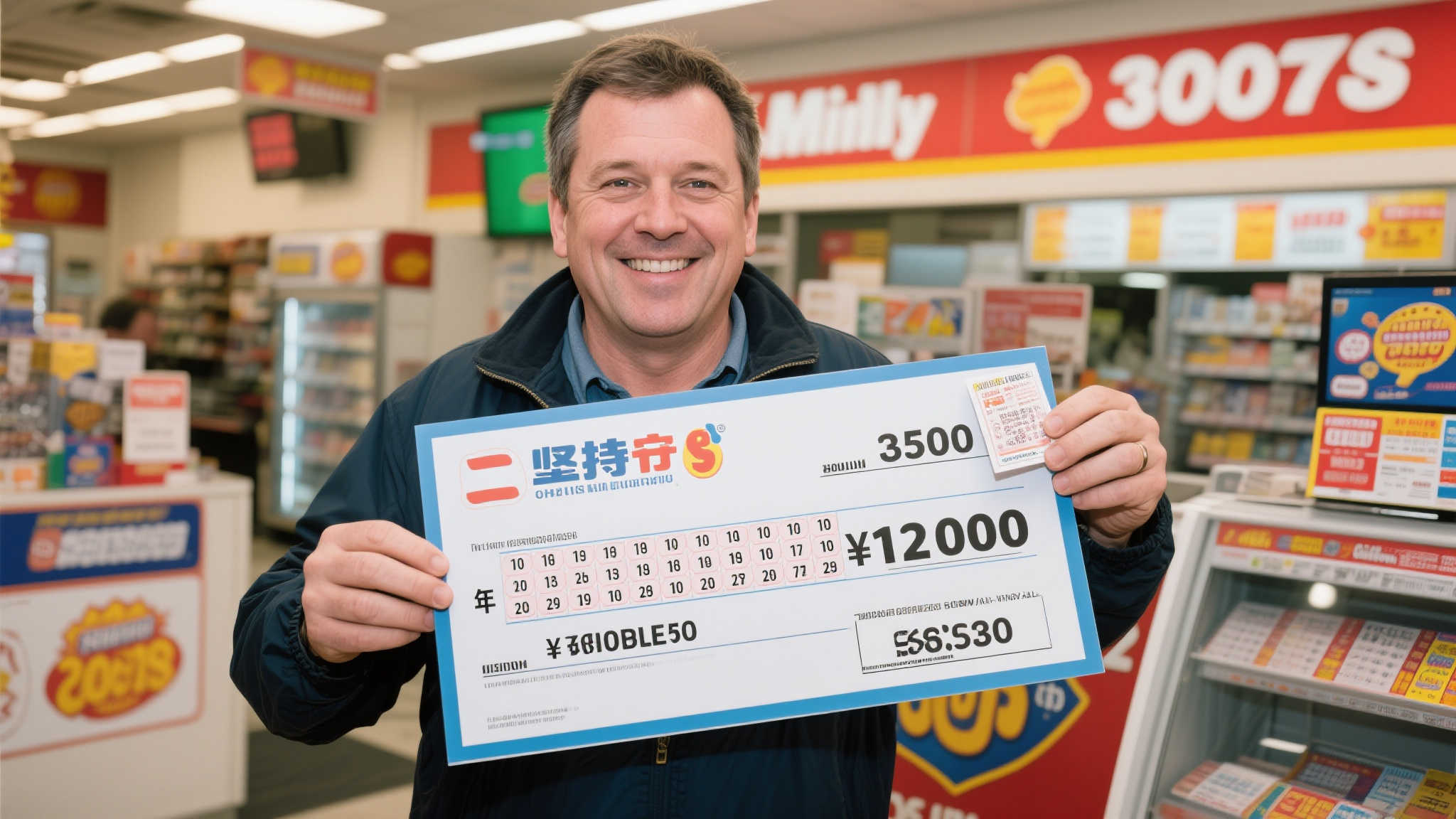 男子坚持每日守号，倍投排列5狂赢220万