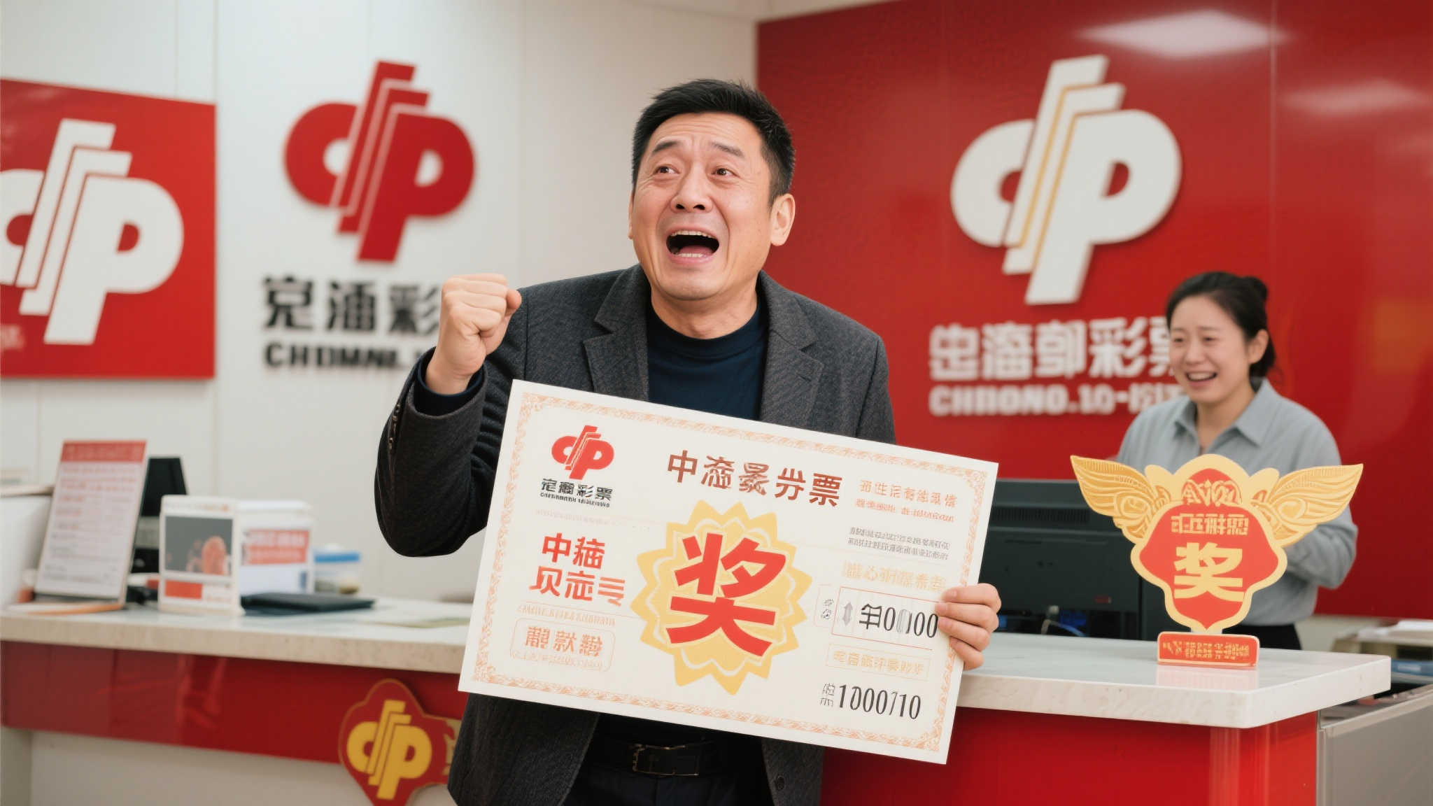 男子喜中福彩30万心跳不止 兑奖仍觉如梦似幻