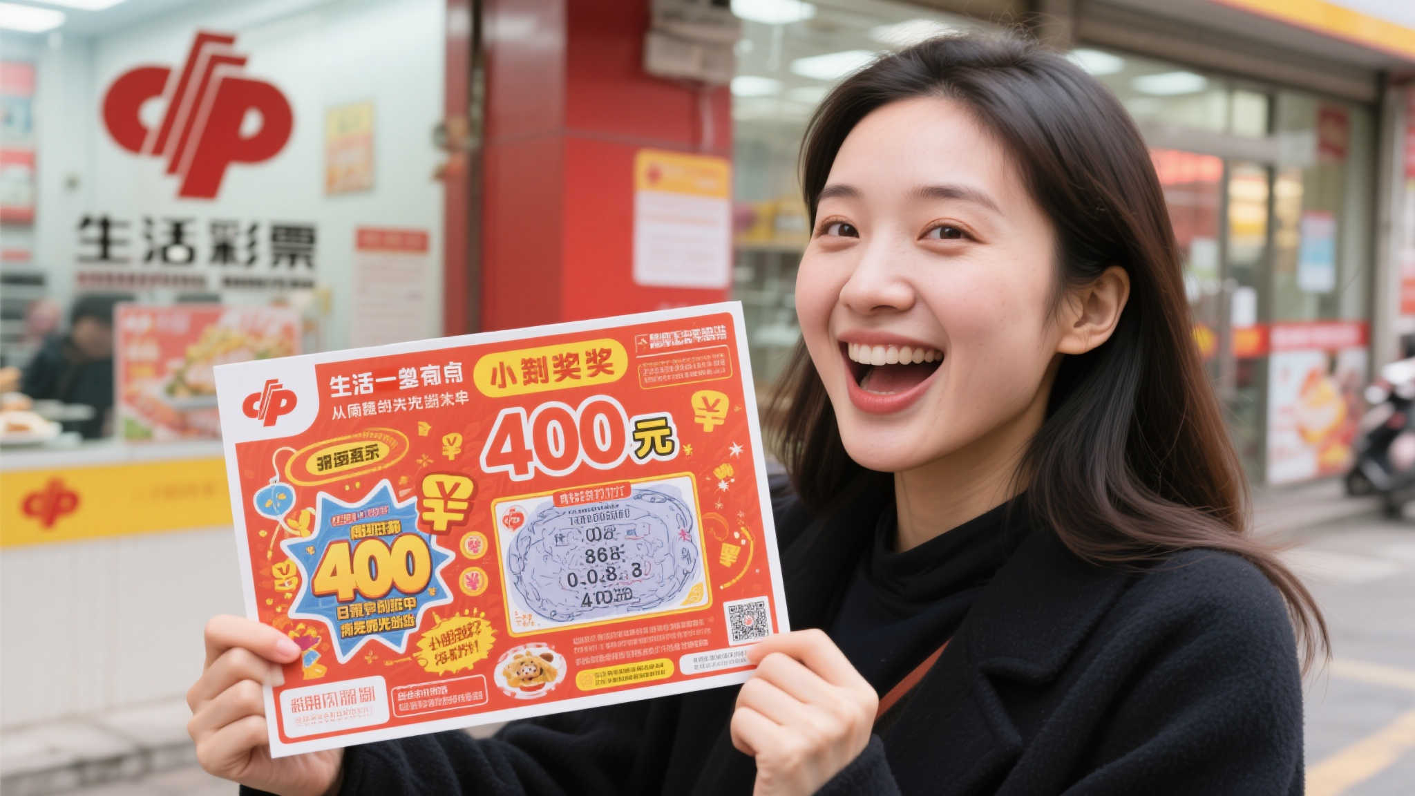 女子饭后闲逛意外刮中40万福彩,多次确认后仍难置信 女子饭后闲逛意外刮中40万福彩,多次确认后仍难置信