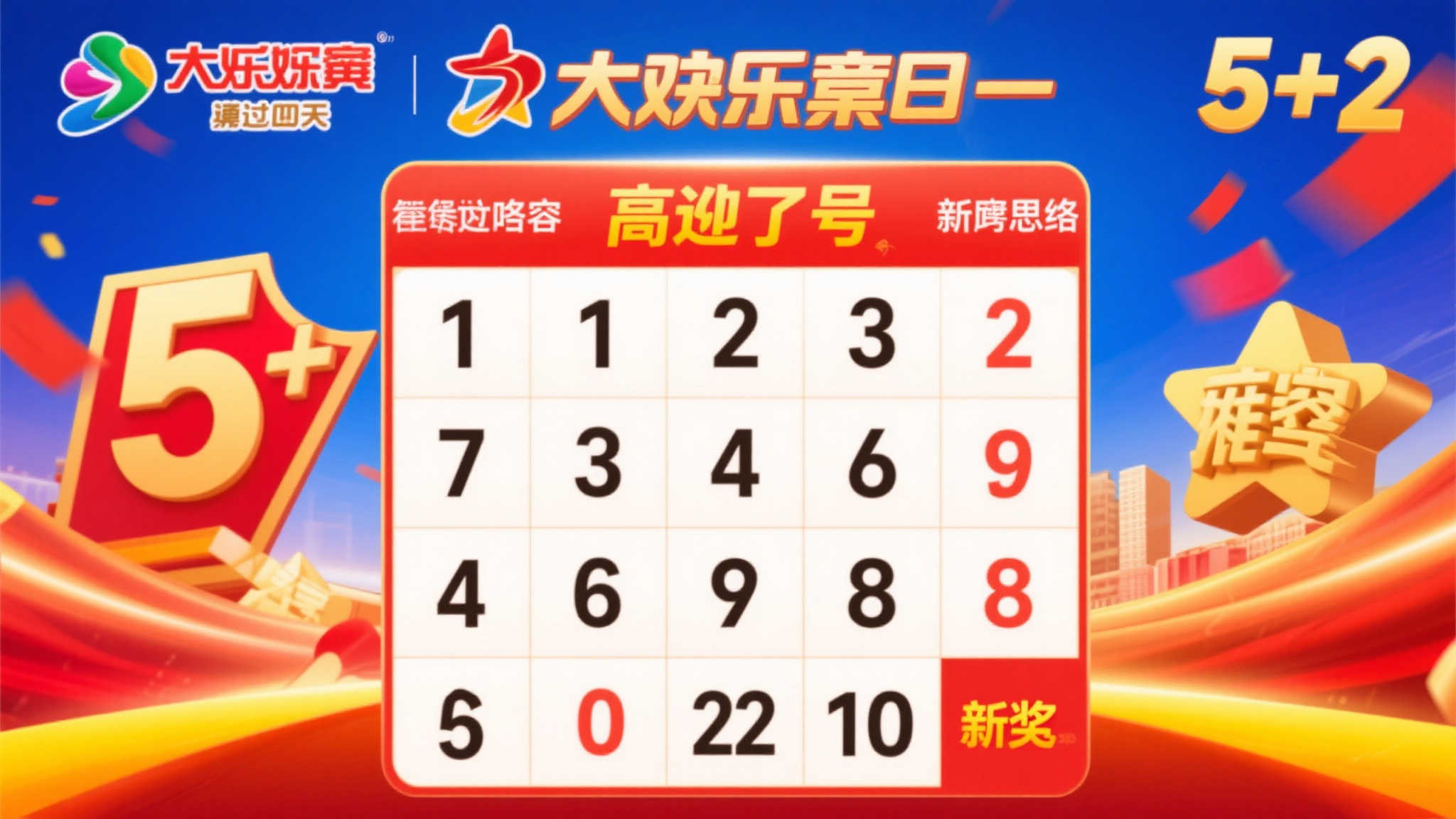 大乐透051期今日精选5+2号码独家推荐