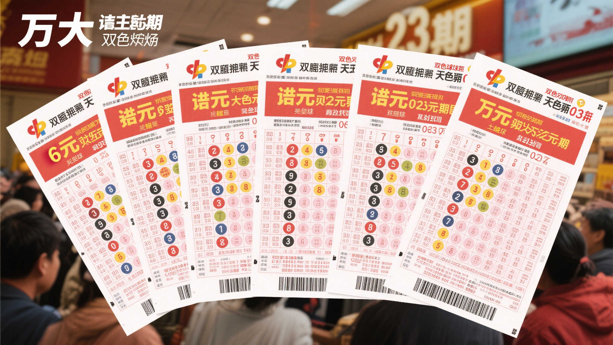 万元大票强势来袭！双色球023期复式晒票盛宴：胆拖票独领风骚