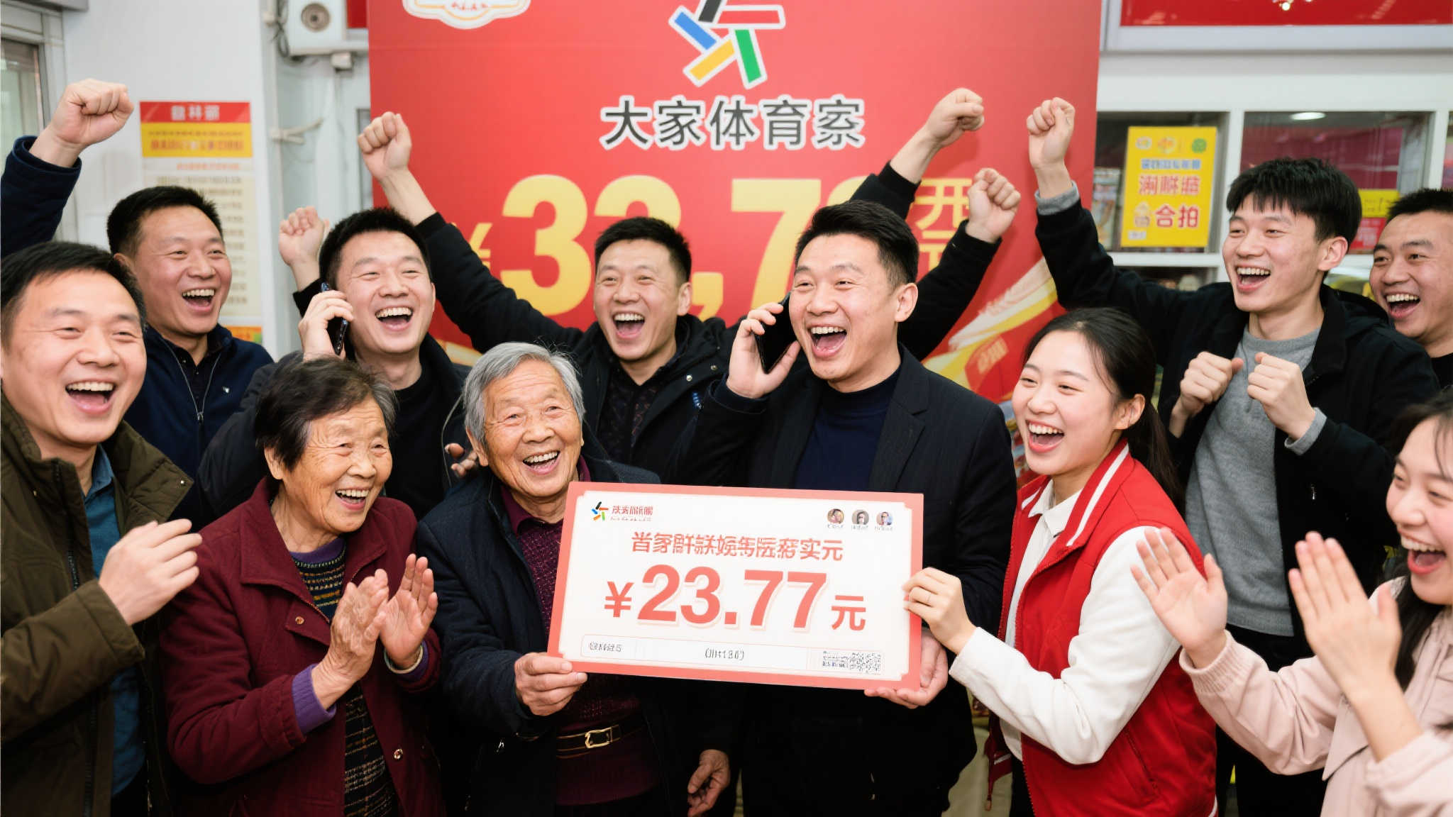 十余好友联手揽获大乐透2337万 喜悦共享中奖时刻