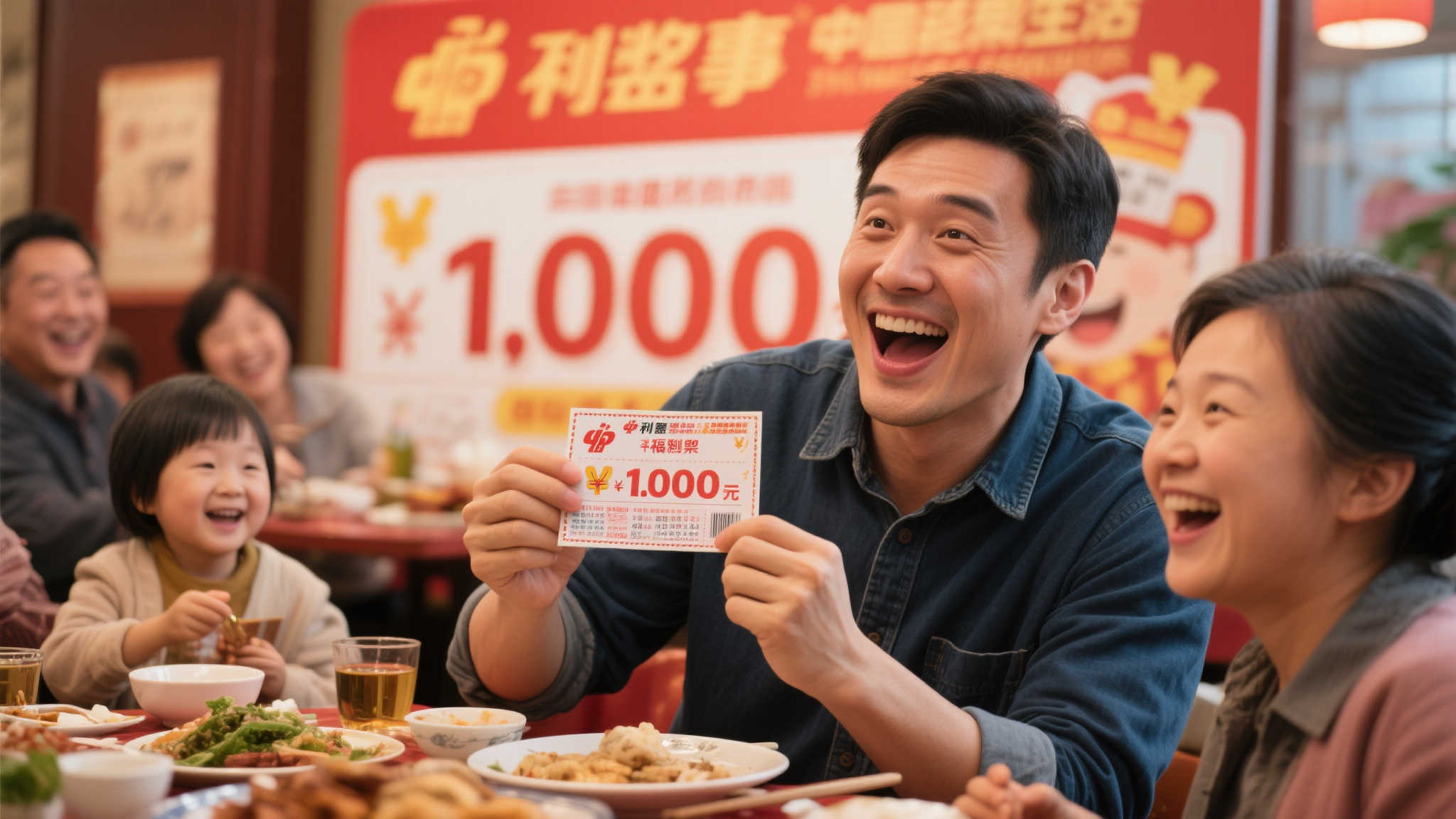 男子聚餐后喜中福彩百万大奖，历时3天终信自己中奖