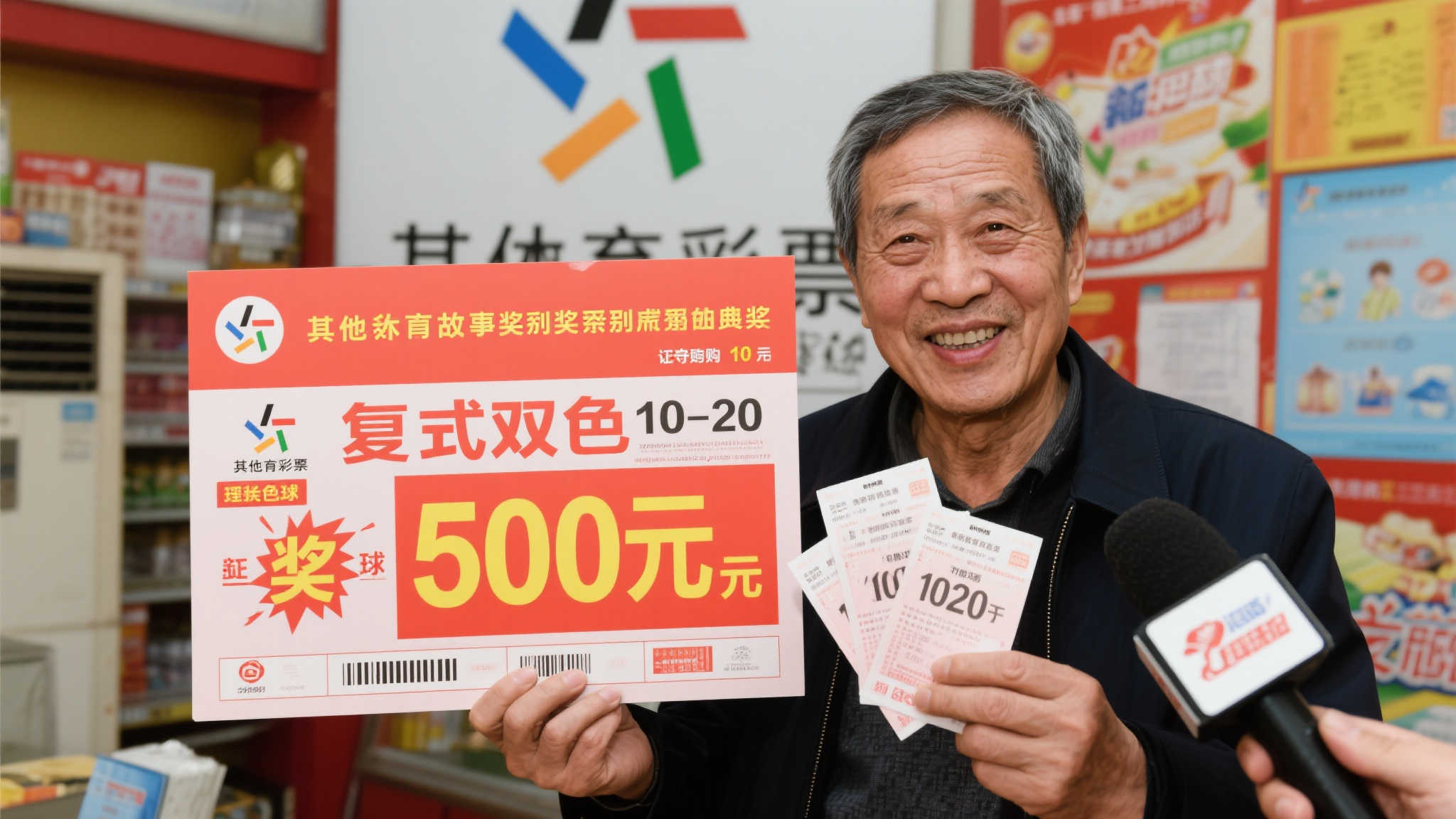 20年坚持不懈,老彩民复式投注揽双色球619万大奖 20年坚持不懈,老彩民复式投注揽双色球619万大奖