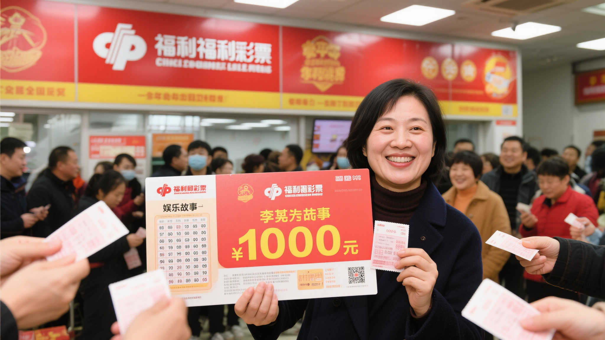 女子随意刮彩票喜中百万大奖 当天紧急请假领奖