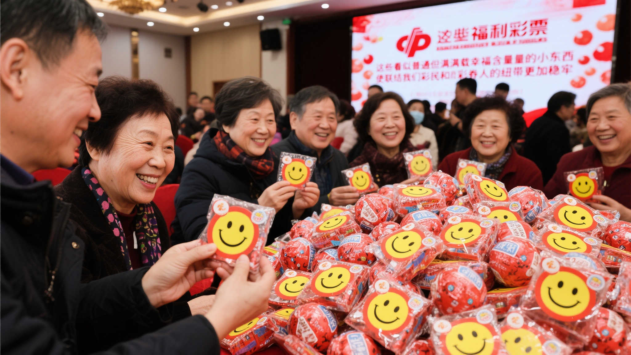 公益福彩暖人心，感恩苹果寄深情