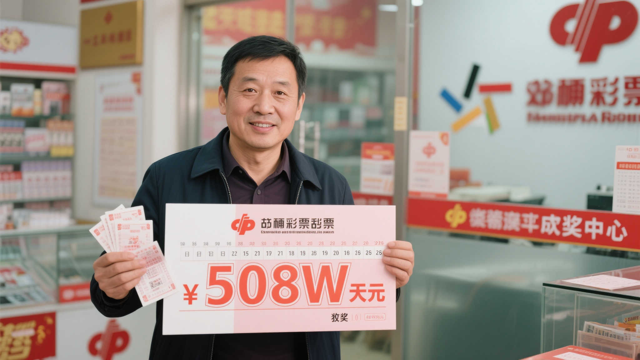 男子自选福彩中508万，次日兑奖仍选择平静生活
