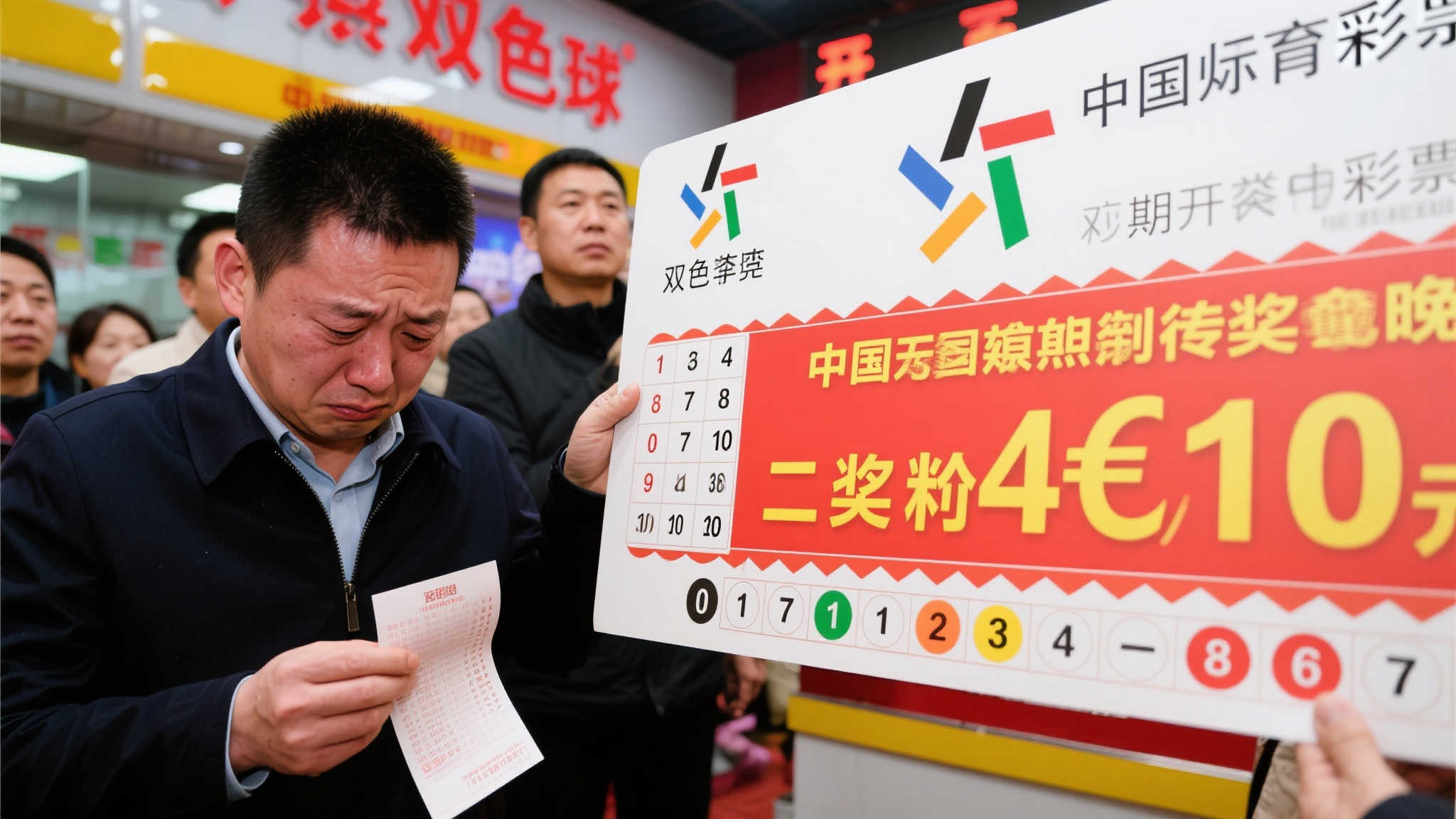 男子因一号之差与双色球4亿大奖擦肩而过 奖金本打算全给妻子 男子因一号之差与双色球4亿大奖擦肩而过 奖金本打算全给妻子
